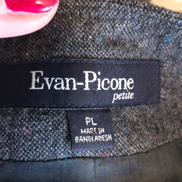 🎉4 for $12🎉 Evan Picone Like new jacket blazer size LP - Picture 6 of 7